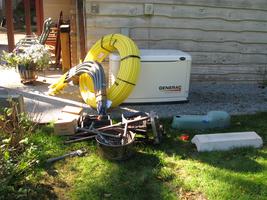 Propane tank installation 2010